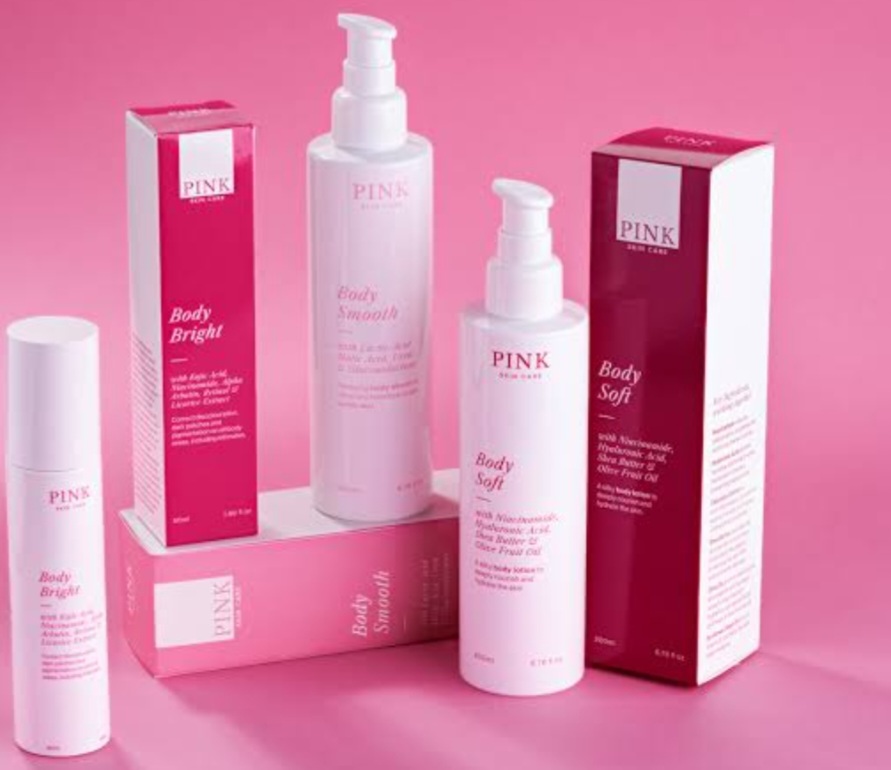 Pink Skincare: Picture from google