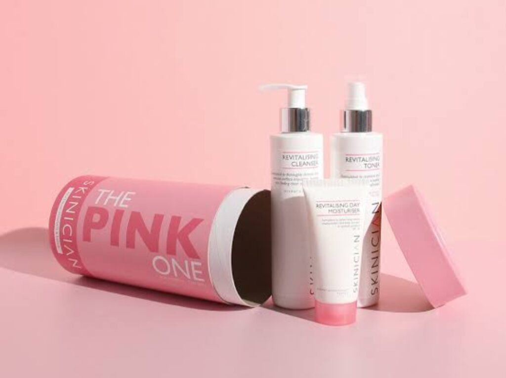 Pink Skincare: Picture from google